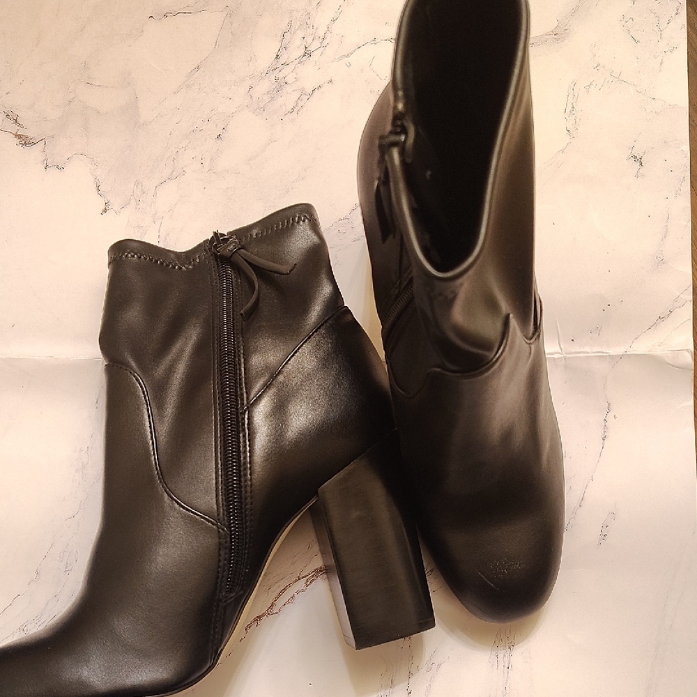 Rebecca Minkoff Sleek Black Heeled Boots